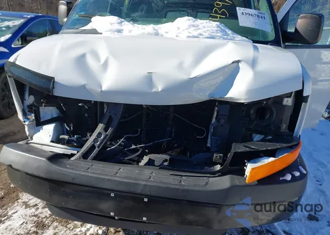 2013 Chevrolet Express 2500 Work Van z USA, uszkodzony, nr VIN 1GCWGFCA8D1126118